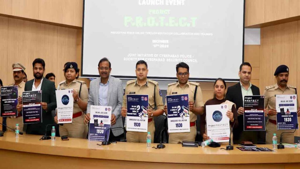 Cyberabad Police And SCSC Launched Awareness Initiative Under Project "PROTECT"