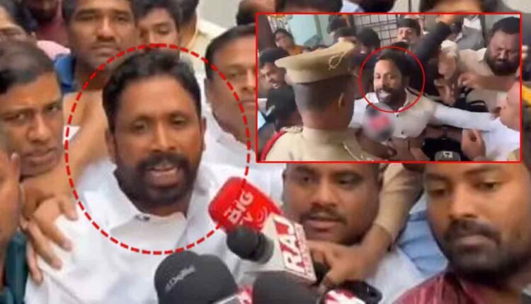 BRS Leader Errolla Srinivas Arrested Amidst High Drama in Hyderabad