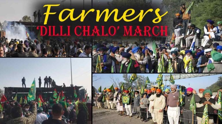 "Delhi Chalo" March Resumes At Sambhu Border