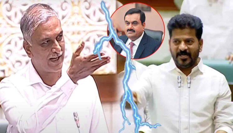 Harish Rao Challenges Revanth Reddy Over Adani Links, Demands Debate In Assembly