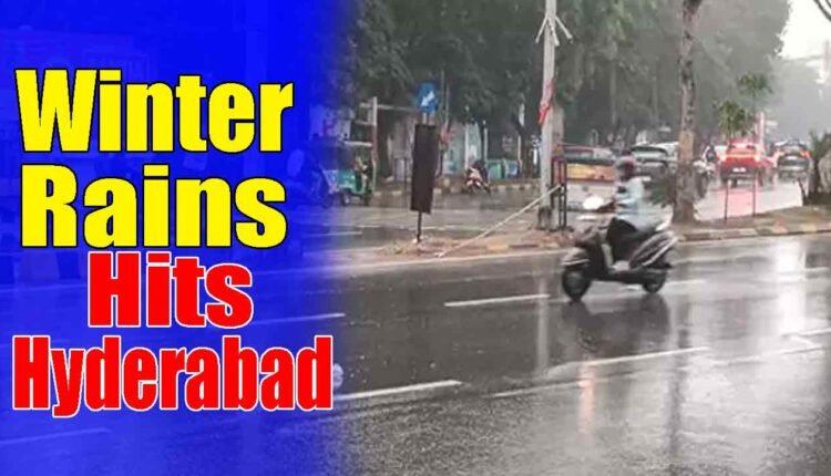 WATCH | Winter Rains Hit Hyderabad, Cloudy Sky For Next 24 Hours