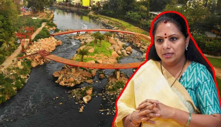 MLC Kavitha Makes Remarks On Musi River Development Project