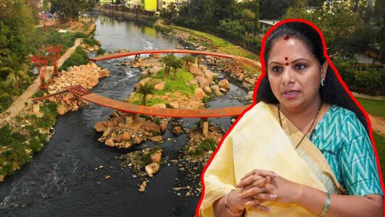 MLC Kavitha Makes Remarks On Musi River Development Project