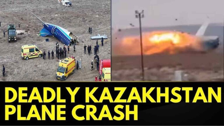 Russia-Bound Plane Crashes In Kazakhstan, 42 Feared Dead