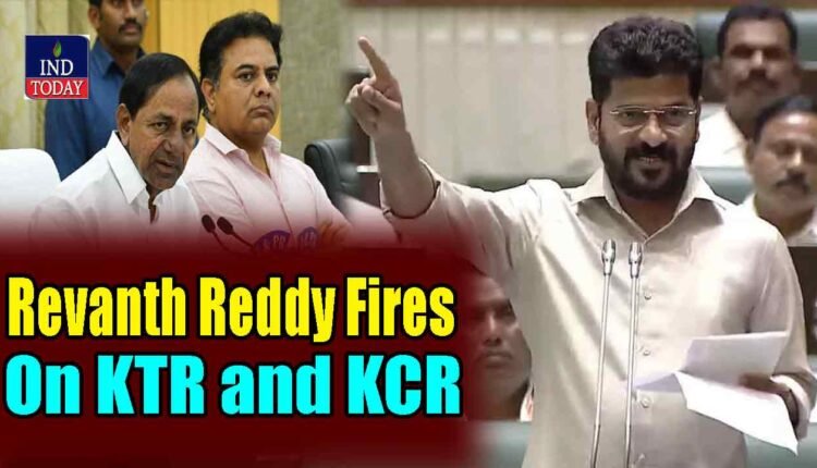 KCR Earned Enough For A Thousand Years: CM Revanth Fiery Speech In Assembly