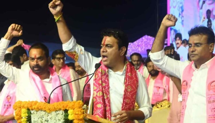 BRS Slams 'Congress Thalli' Statue at Secretariat, Plans Protests Across Telangana