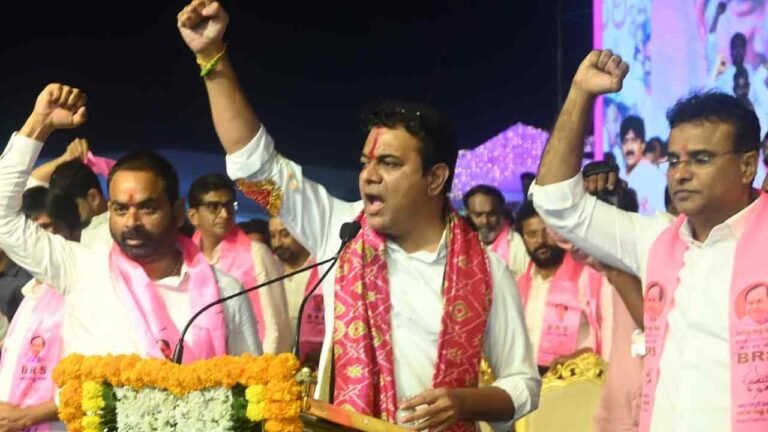 BRS Slams 'Congress Thalli' Statue at Secretariat, Plans Protests Across Telangana