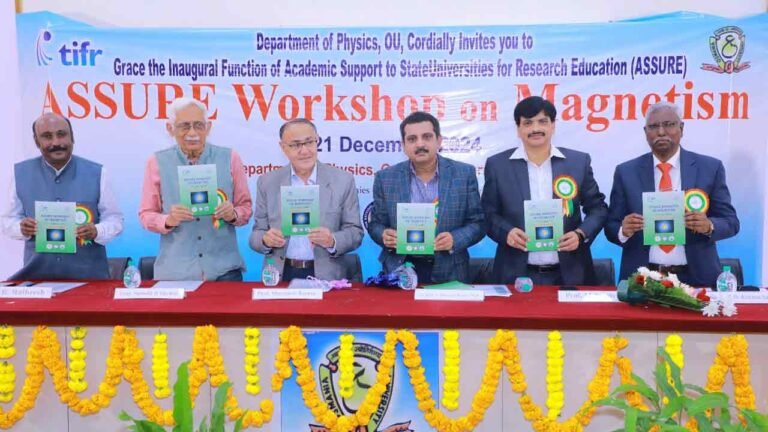 Osmania University Launches 10-Day ASSURE Workshop on Magnetism for Ph.D Students