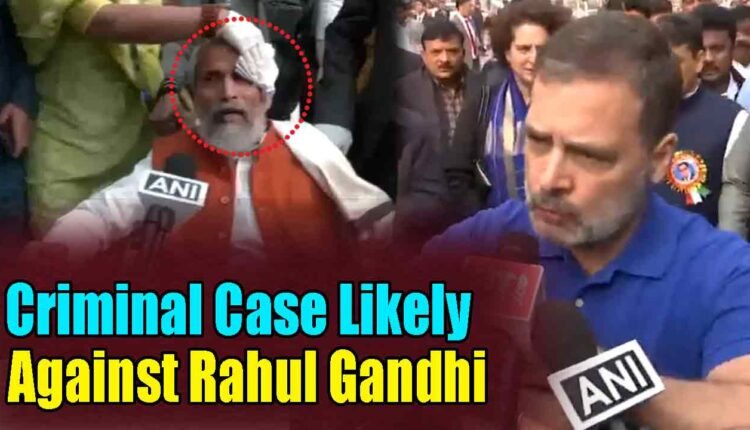 Scuffle Outside Parliament: Rahul Gandhi Likely To Face Criminal Cases