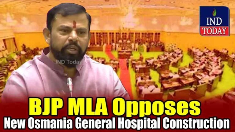 Raja Singh Opposes New Osmania General Hospital Construction at Police Stadium