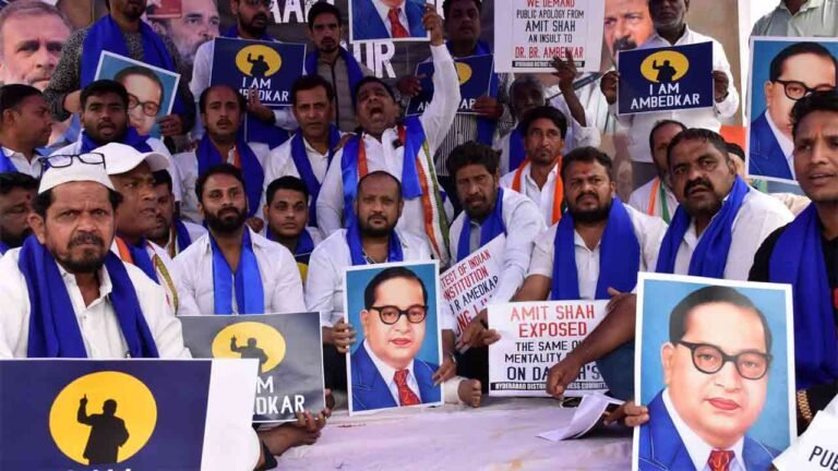 Hyderabad Congress Accuses BJP Of Undermining Ambedkar’s Legacy