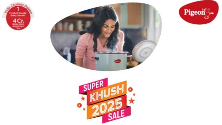 Stovekraft Ltd. Announces Launch of Super Khush 2025 Sale For Its popular ‘Pigeon’ Brand