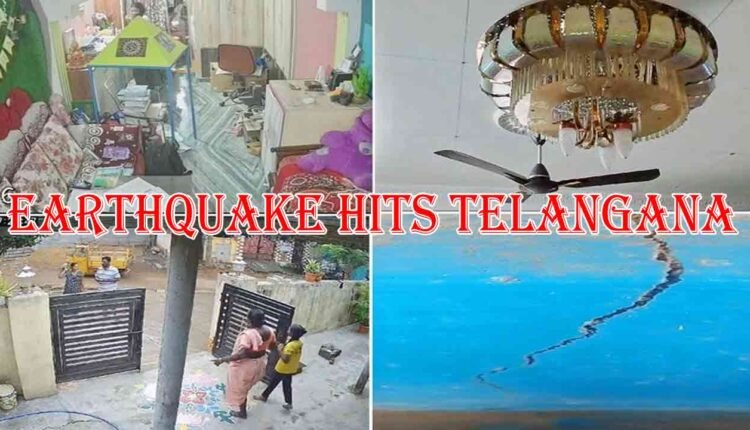 WATCH | Earthquake Hits Telangana, Tremors Felt In Hyderabad, People Come Out Of There Houses