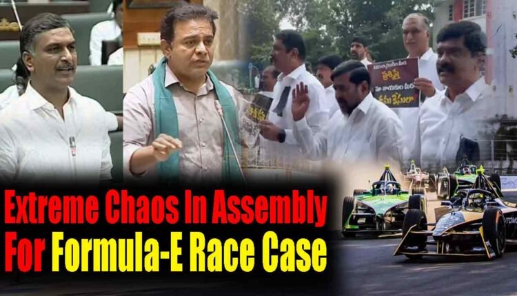 Debate On Formula-E Race Case Stalled: Extreme Chaos In Assembly