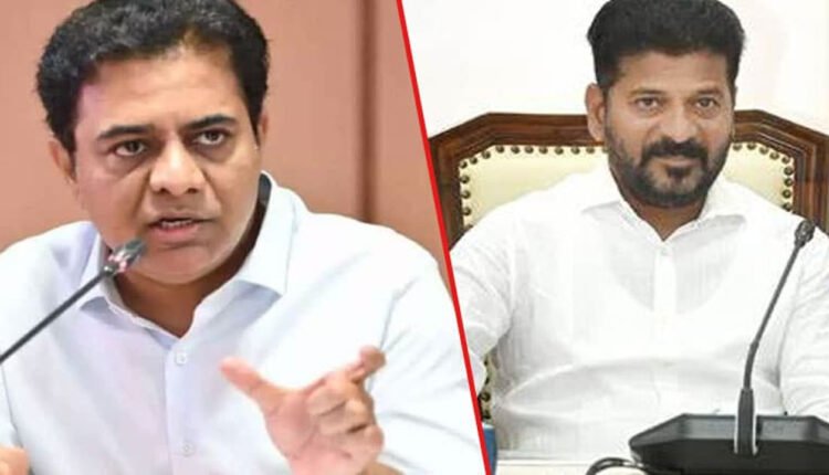 KTR Slams Revanth Reddy Over Demolition Of Poor Houses In Jubilee Hills