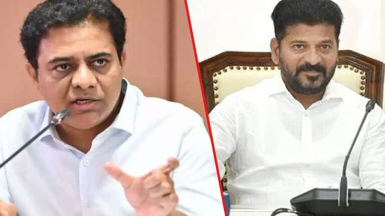 KTR Slams Revanth Reddy Over Demolition Of Poor Houses In Jubilee Hills