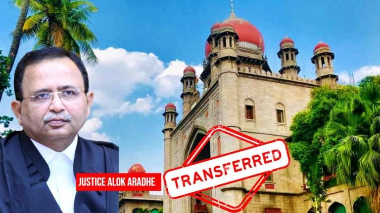 Telangana High Court Chief Justice Transferred