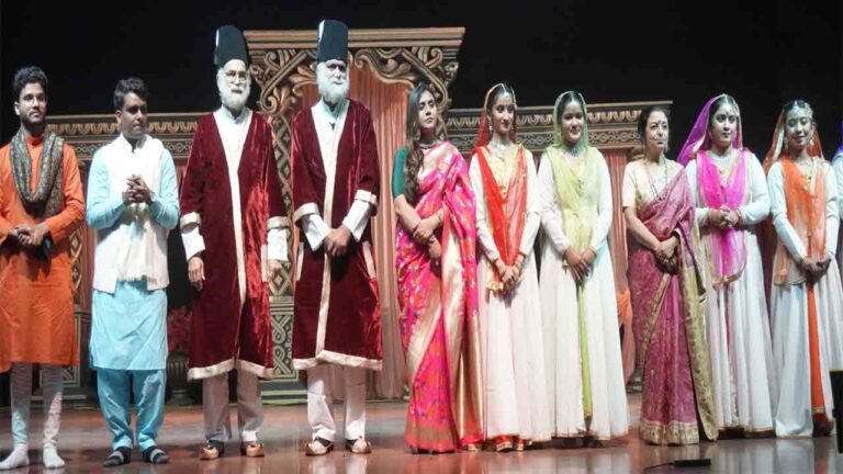 Rare blend Of Ghazals-Kathak To Celebrate Mirza Ghalib Held At Shilpakala Vedika