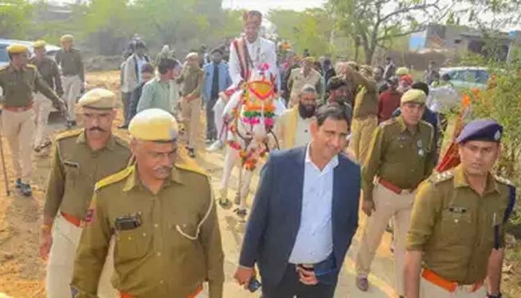 Dalit Groom Riding Horse Faces Opposition: Police Step in for Protection