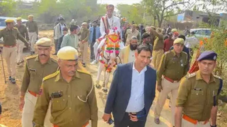 Dalit Groom Riding Horse Faces Opposition: Police Step in for Protection