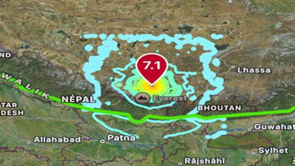 Earthquake Of 7.1 Magnitude Strikes Nepal INDToday