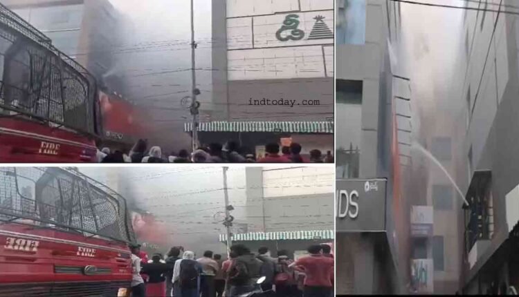 Hyderabad Fire Accident: Blaze at Dukes Avenue Building in Shaikhpet