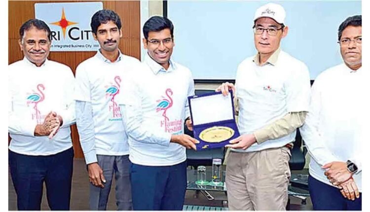 Flamingo Festival: Sri City Offers Collaboration for Biodiversity and Ecotourism