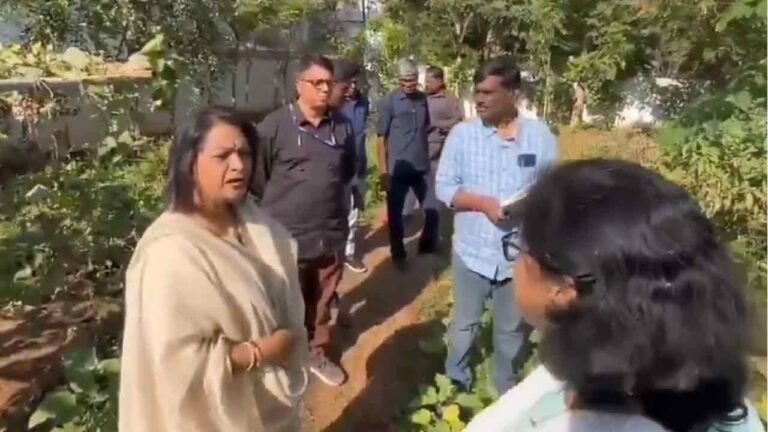 Mayor Vijayalaxmi Orders Action Against Land Encroachment In Jubilee Hills