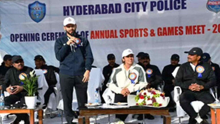 Hyderabad City Police Annual Sports Competition Begins