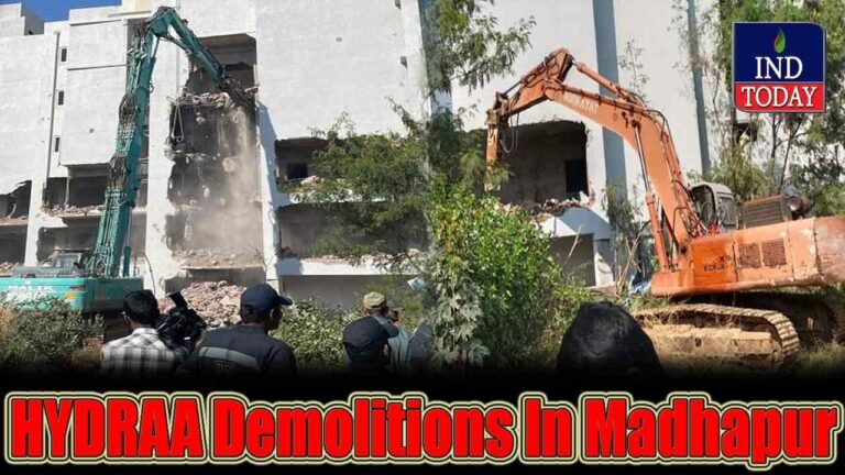 HYDRA Demolitions In Madhapur