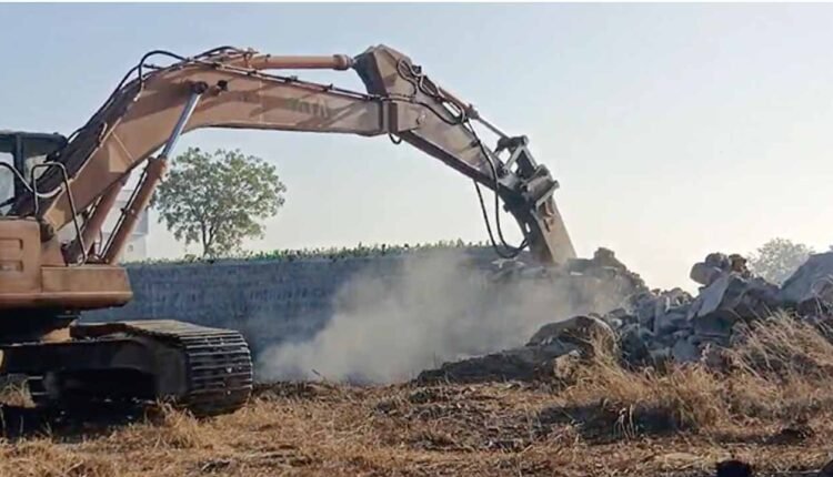 HYDRAA demolitions in Pocharam Municipality