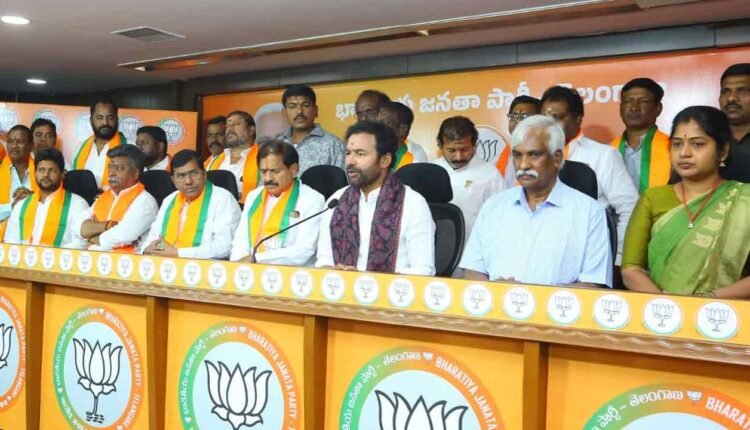 BJP To Go Alone In Telangana Local Body Elections: Kishan Reddy