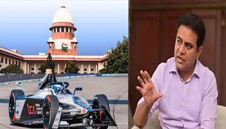 Supreme Court Dismisses KTR's Petition In Formula E-Race Case