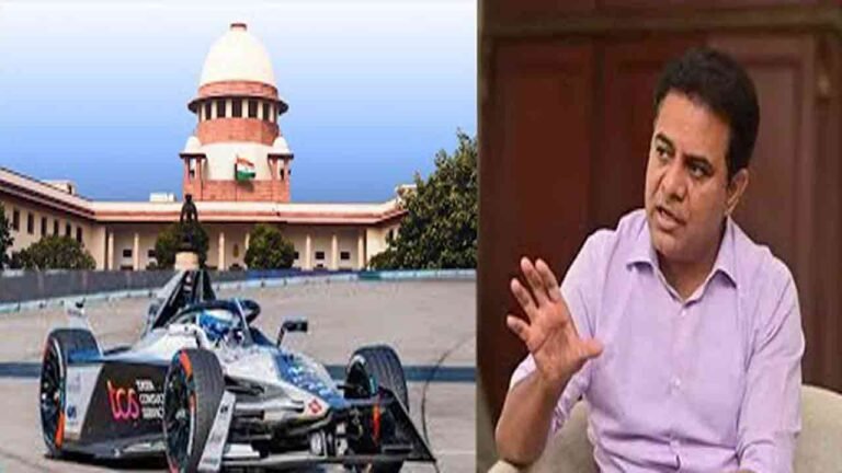 Supreme Court Dismisses KTR's Petition In Formula E-Race Case