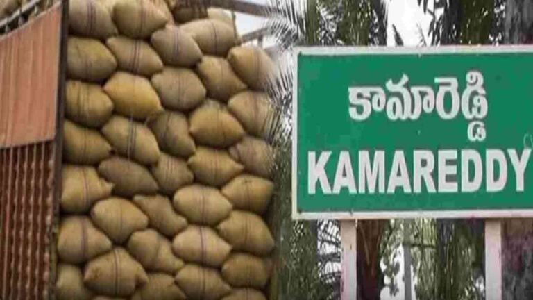 162 Quintals Of Ration Rice Seized In Kamareddy