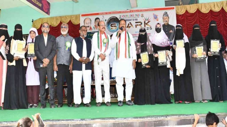 Shabbir Ali Felicitate 11 Nizamabad Students for Securing MBBS Seats Under 4% BC-E Quota