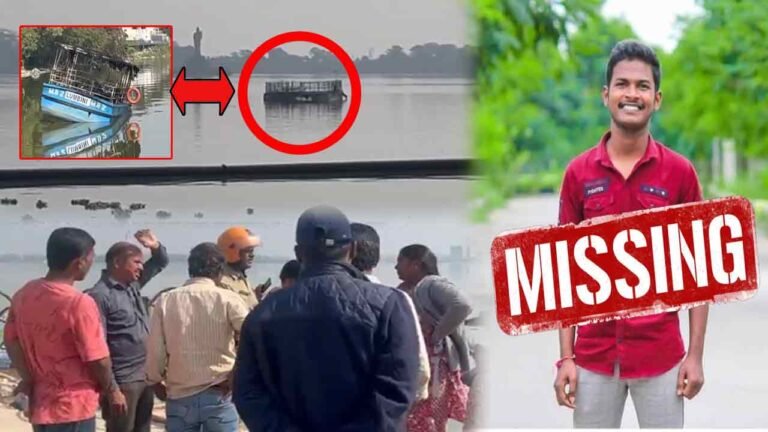 Fire At Tank Bund: Boats Destroyed, Youth Goes Missing