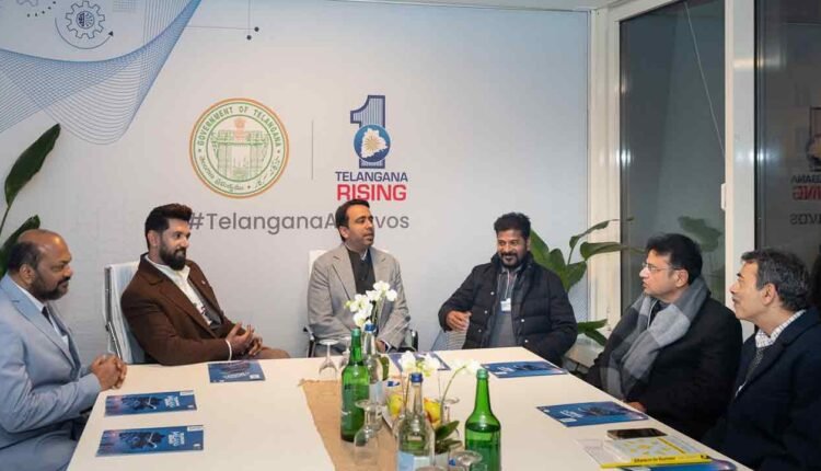 Union Ministers Pledge Full Support to Telangana's Skill Development and Food Processing Initiatives at WEF Davos