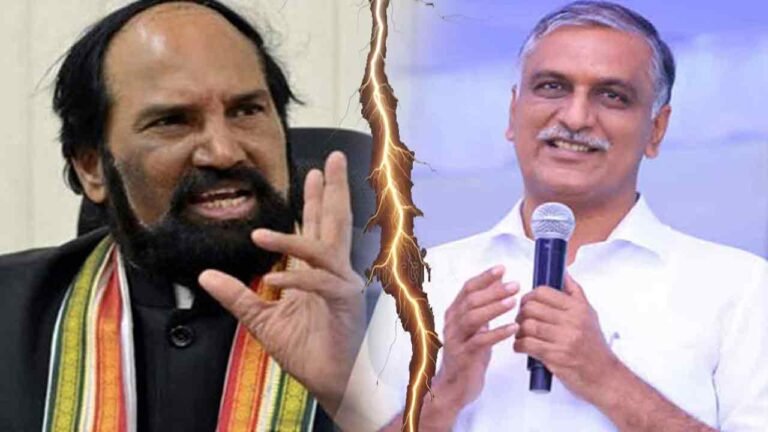 Minister Uttam ridicules Harish Rao's allegations over Godavari-Bankacharla project