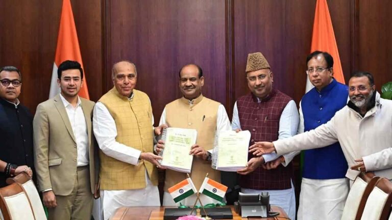 Waqf Bill 2024: JPC Submits Report To Lok Sabha Speaker