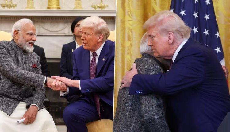 Donald Trump Welcomes Narendra Modi To White House