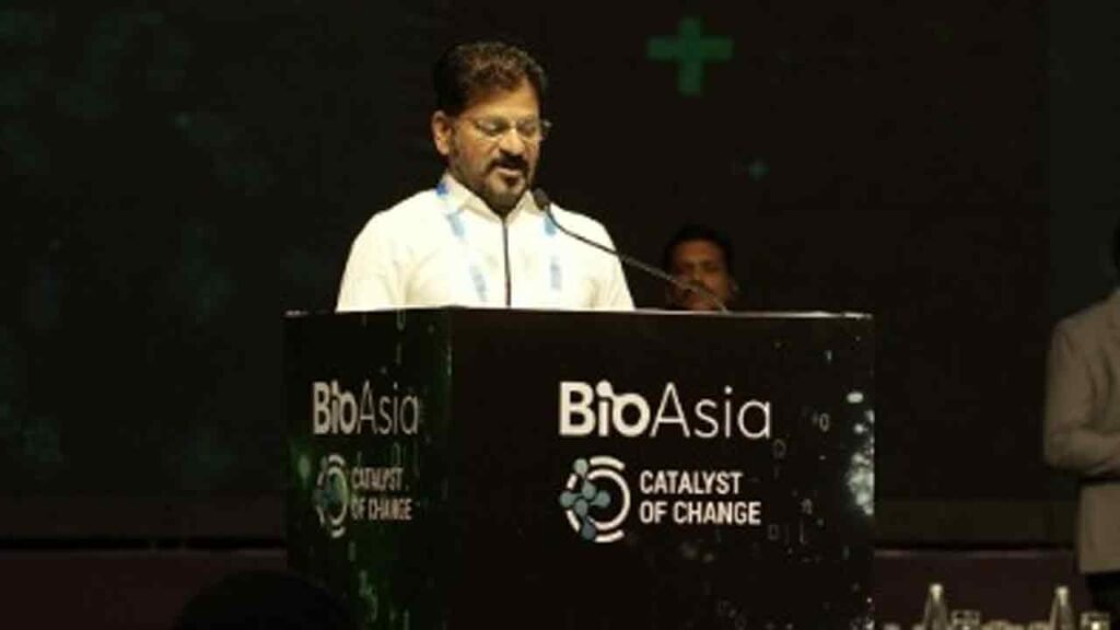 BioAsia 2025: "We Will Make Telangana A Trillion Dollar Economy In The Next 10 Years: Revanth Reddy 