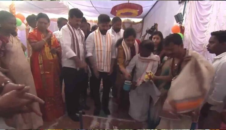 CM Revanth Lays Foundation Stone For Indiramma Houses