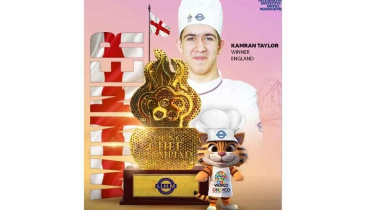 Kamran Taylor, Young Chef Of England Is Winner of YCO