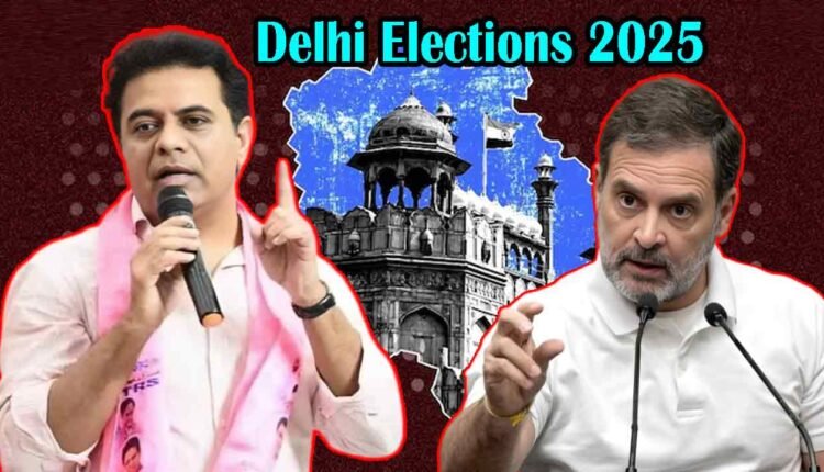 Video | Mubarak Ho!: KTR Congratulates Rahul Gandhi For Helping BJP To Win Delhi Elections