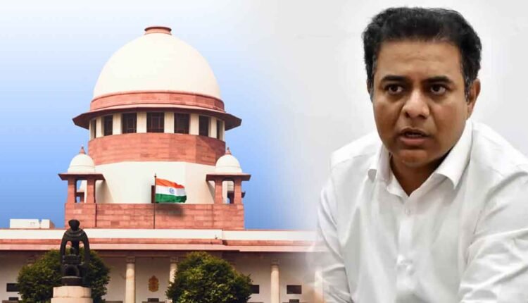Telangana MLAs Disqualification Case: KTR To Supreme Court