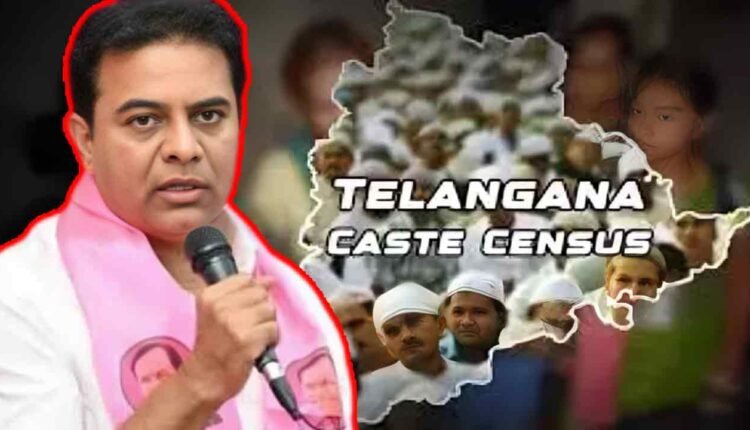 Caste Survey A Ploy To Misguide Parliament And People Of Telangana: KTR