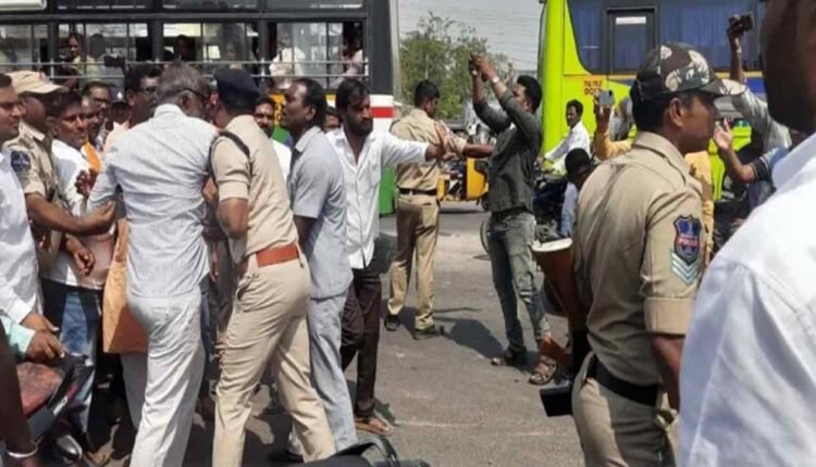 Tension In MLC Polling: BJP And Congress Cadres Pelted Stones 