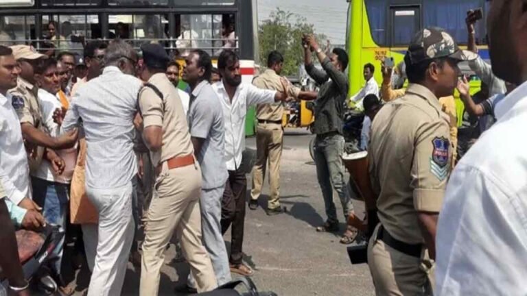 Tension In MLC Polling: BJP And Congress Cadres Pelted Stones 