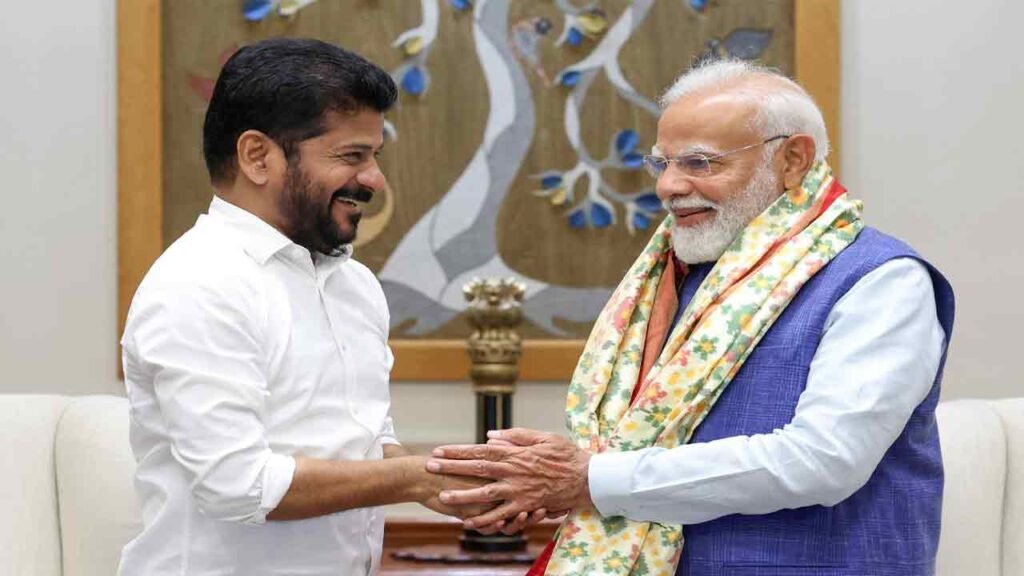 CM Revanth Reddy Met With PM Modi: Sought Funds For Various Development Works
